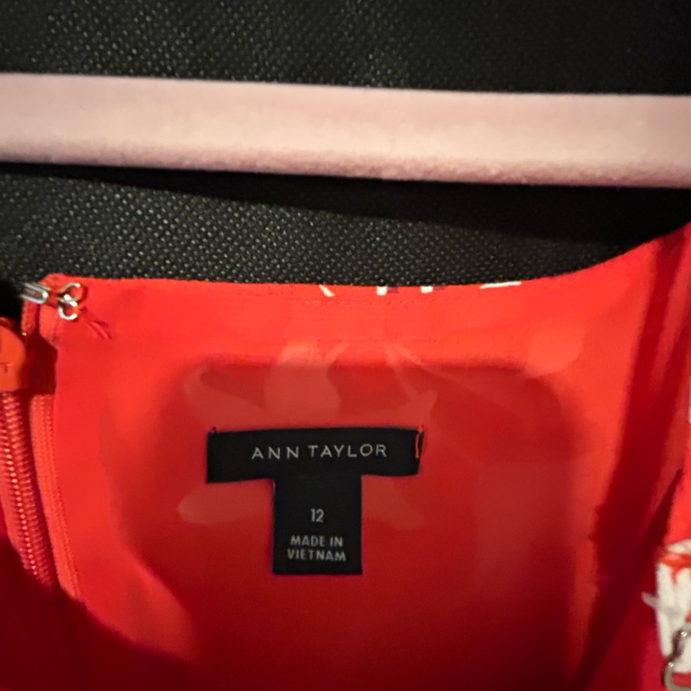 Ann Taylor Red Dress